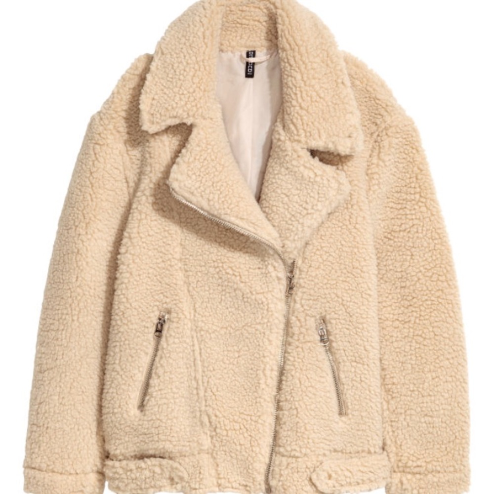 H&M pile jacket